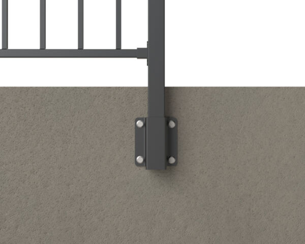 Side Fixation Railing Fortitude Metal Railings - F.H.Brundle