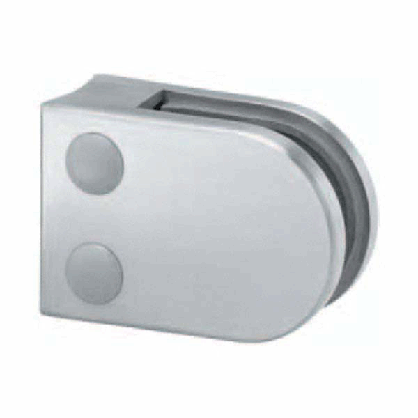 glass clamps silver