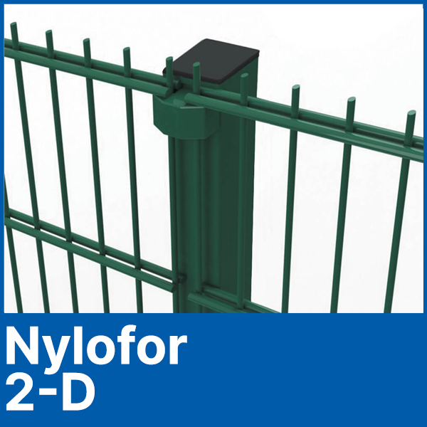 Nylofor 2-D Mesh Panel Fencing PPC Green
