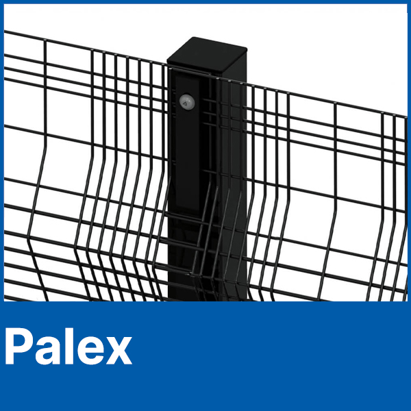 Palex/Paladin Classic Mesh Panel Fencing PPC Black