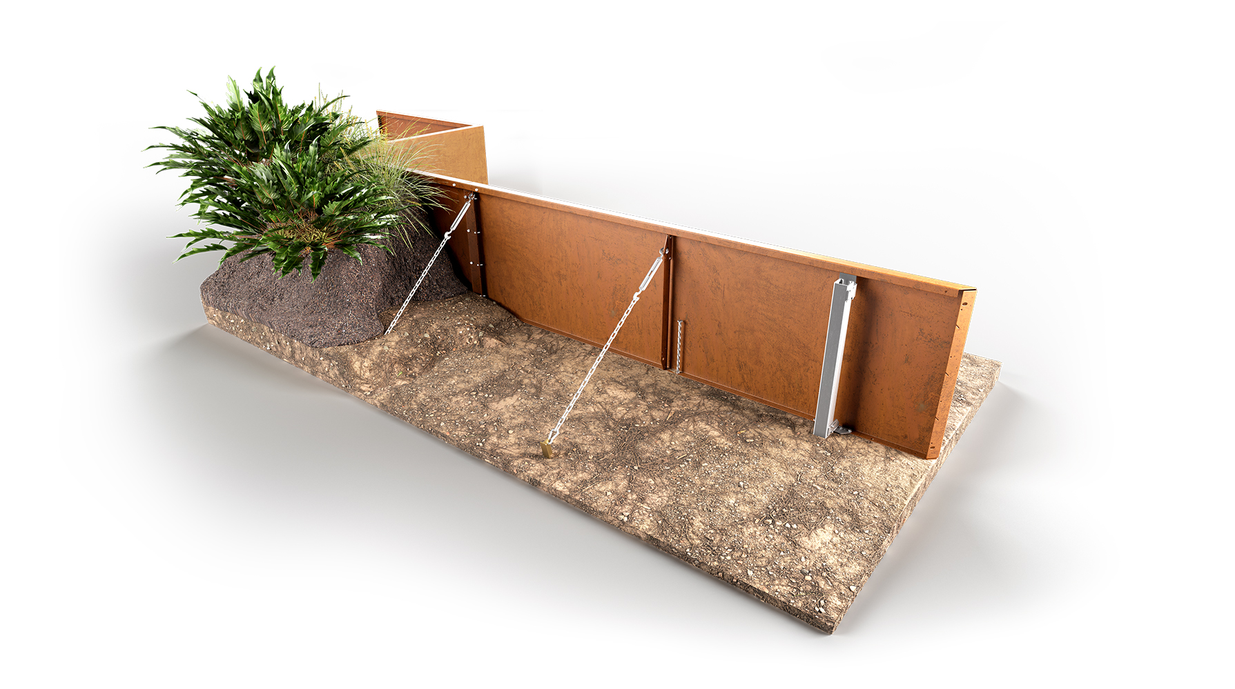 Straightcurve Zero-Flex Raised Garden Beds Panels Straightcurve Zero-Flex Raised Garden Bed Panels
