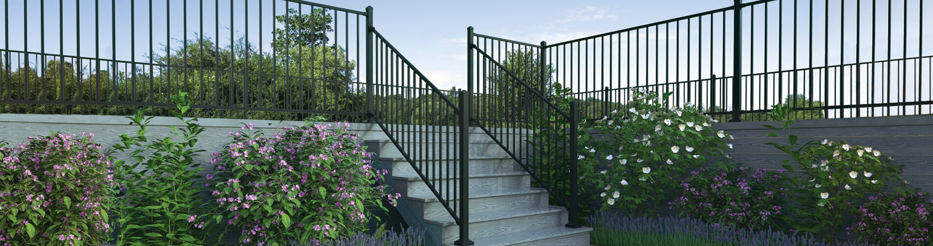 Fortitude traditional raking panel system