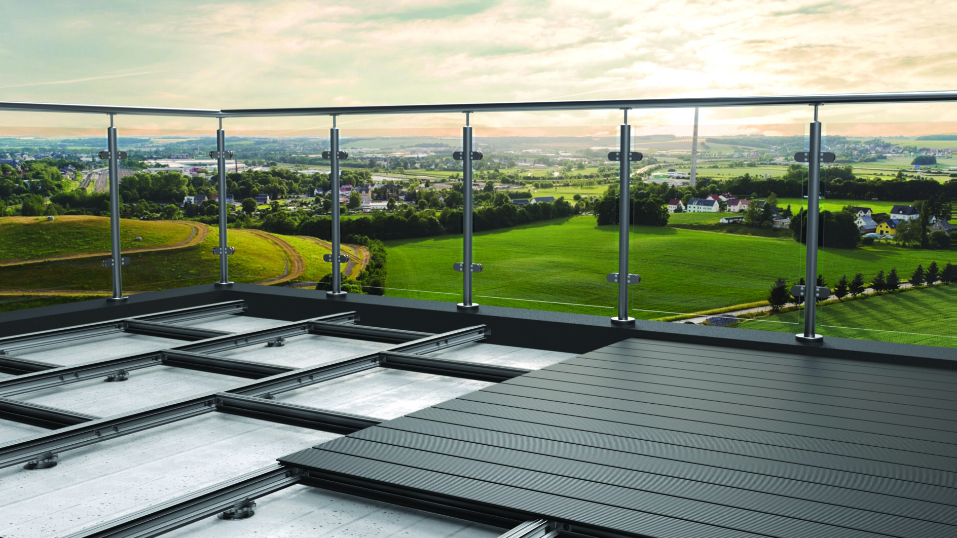 Synergised Aluminium Decking